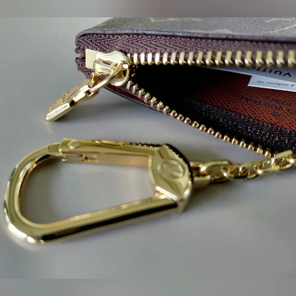 Louis Vuitton Brown Monogram Key Pouch Wallet - Picture 8 of 12